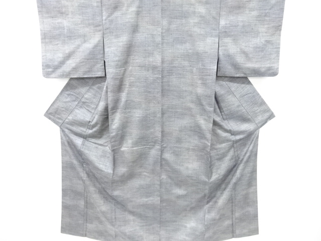 JAPANESE KIMONO / TSUMUGI / WOVEN ABSTRACT STRIPE